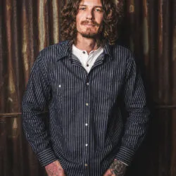 1937 Roamer Shirt blue Wabash Denim - principale