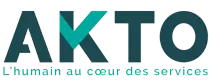 Logo de AKTO - L'humain au cœur des services