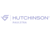 Logo de Hutchinson Paulstra en duotone bleu et blanc